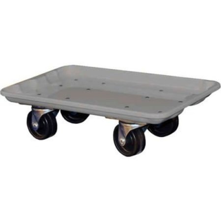 MFG TRAY Molded Fiberglass Toteline Dolly 780238 for 17-7/8" x10"-5/8" x 5" Tote, Gray 7802385172